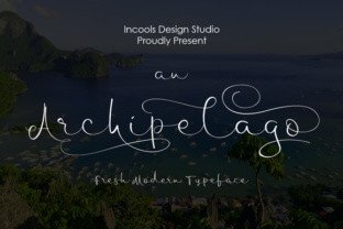 Archipelago: A Graceful Script Font for Makers