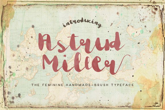 Astrud Miller: A Bold Script Font for Web Design