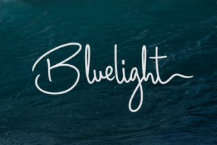 Bluelight Font: A Sweet Script for Modern Brand Identity
