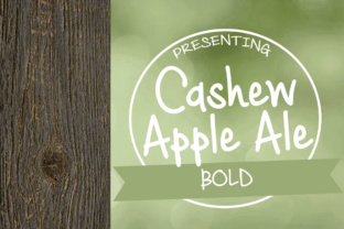 Cashew Apple Ale Bold Typeface