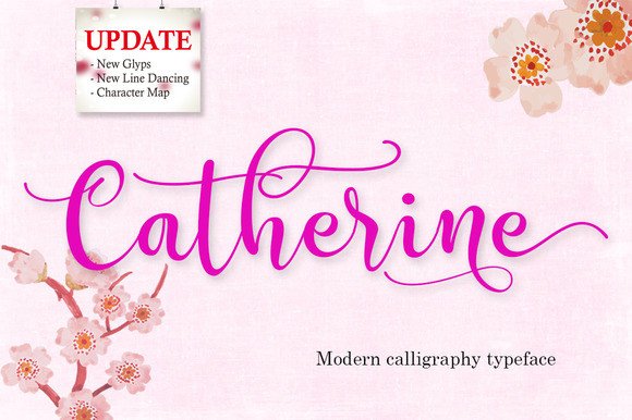 Catherine: An Elegant Handwritten Font for Web Design