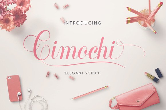 Cimochi: A Script Font for Bold Branding