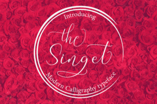 Designing with The Singet: A Modern Script Font for Web