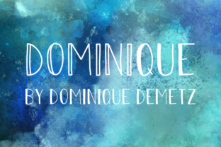 Dominique: A Playful Handwritten Font for Web Design