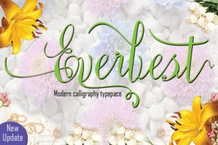 Everbest Font: Elegant Script for Crafters