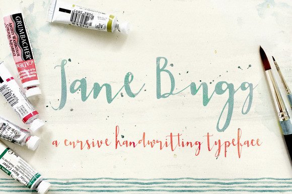 Jane Bugg: A Refined Script Typeface for Elegant Editorial Design