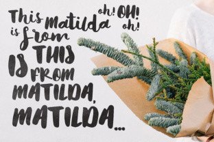 Matilda: A Script Font for Modern Web Design