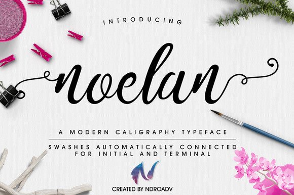 Noelan Font Review: A Modern Script for Branding