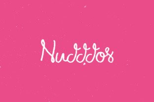Nudddos: A Handmade Typeface for Editorial Design