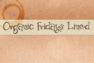Organic Fridays Lined: A Serif Font With Editorial Flair