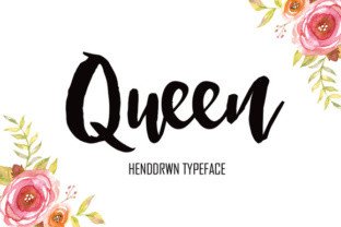 Queen Typeface Review: A Playful Script for Modern Brands