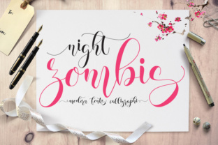 Zombis Night: A Handdrawn Typeface for Bold Marketing